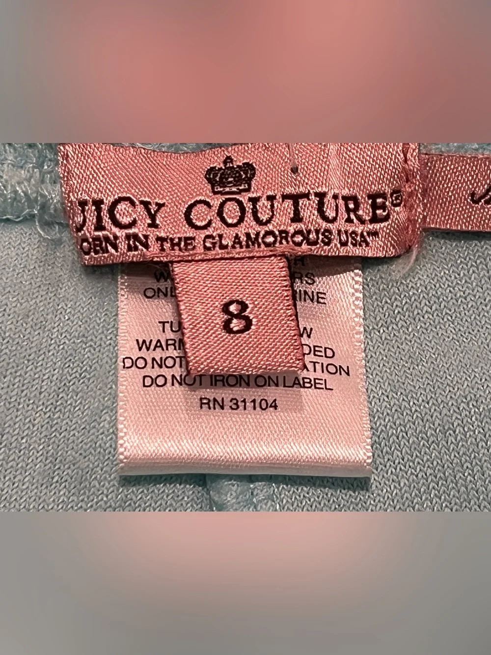 Juicy Couture image shows